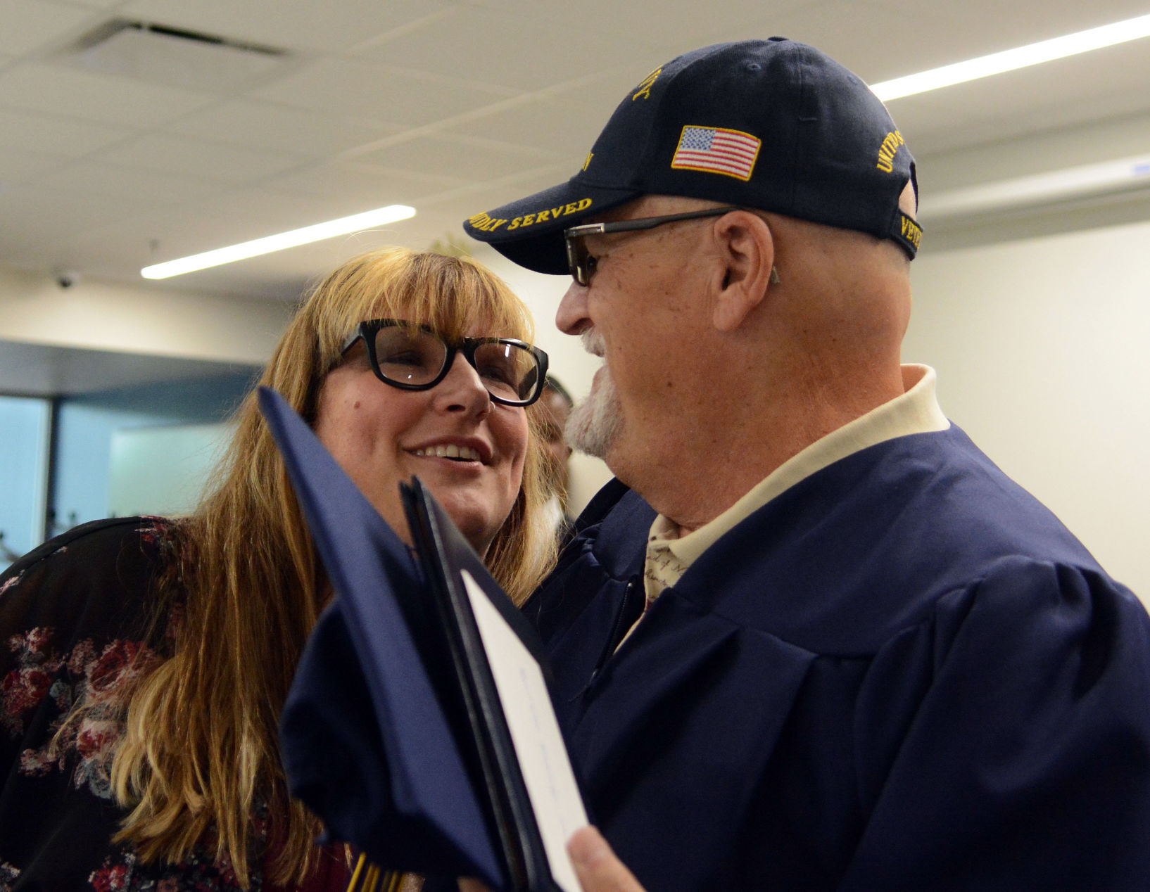 Schultz graduation ceremony